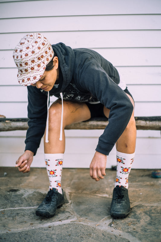 LaRon grandma's walpaper socks