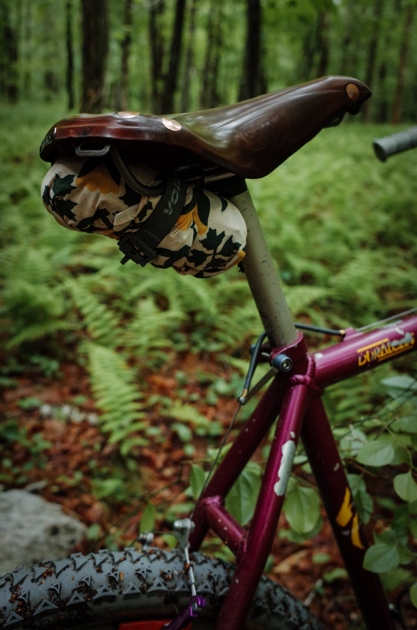 LaRon's Tulips and Holly Bandana