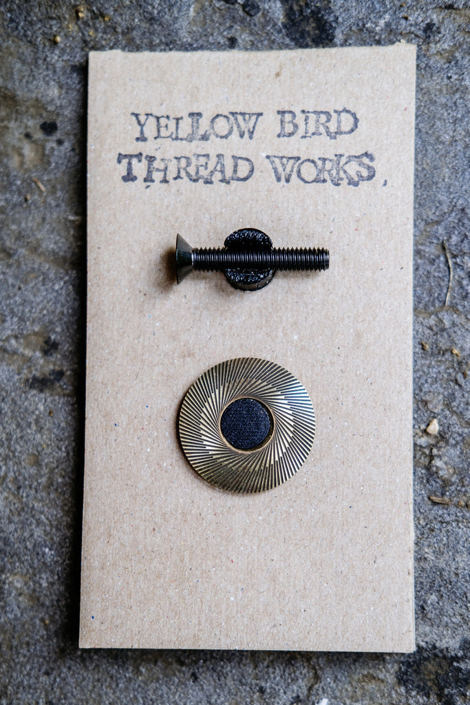 brass stem cap with ti bolt – Rons Bikes & Bags & other things