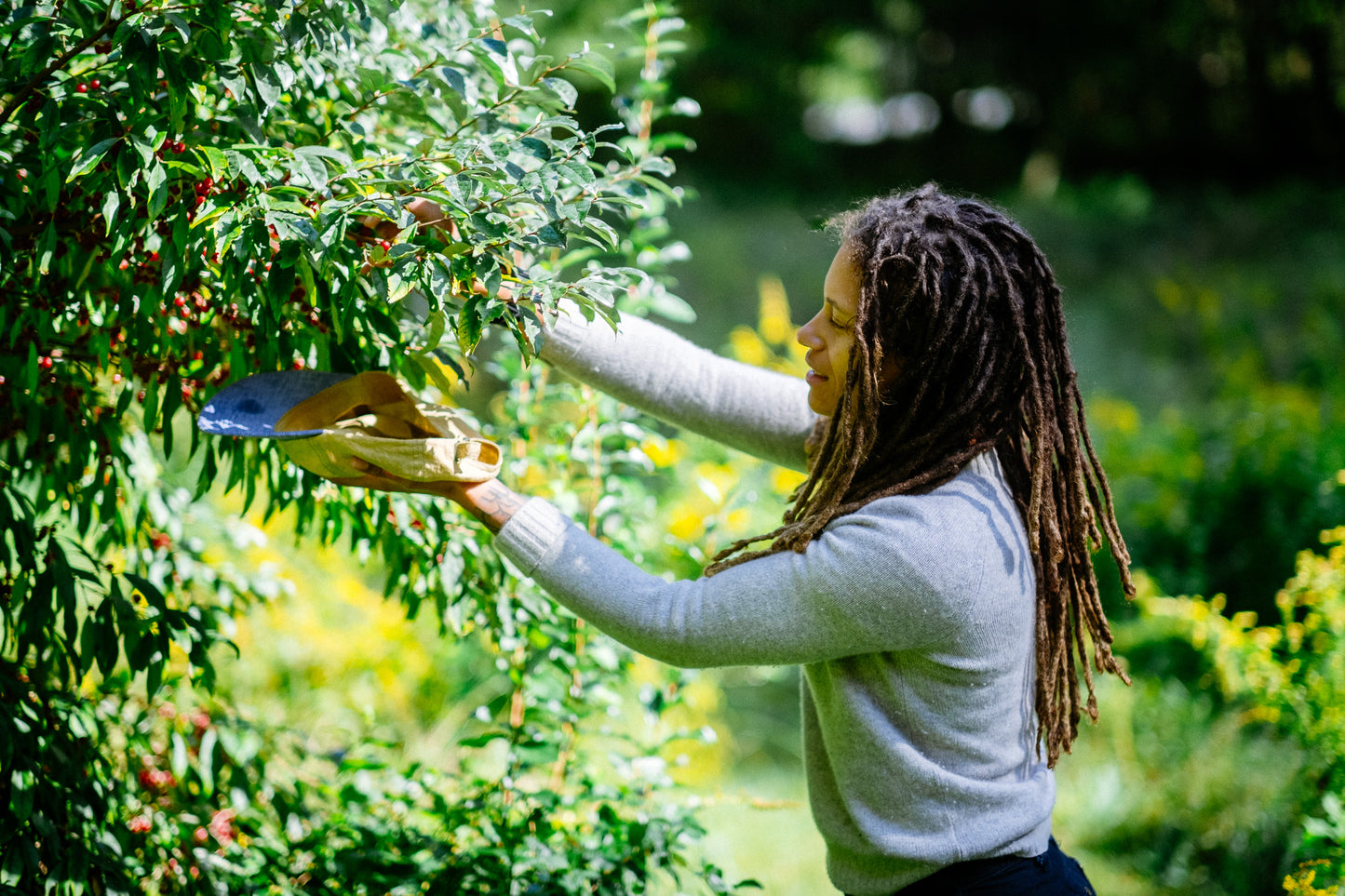 Linen Tulip Cap by BlueLug