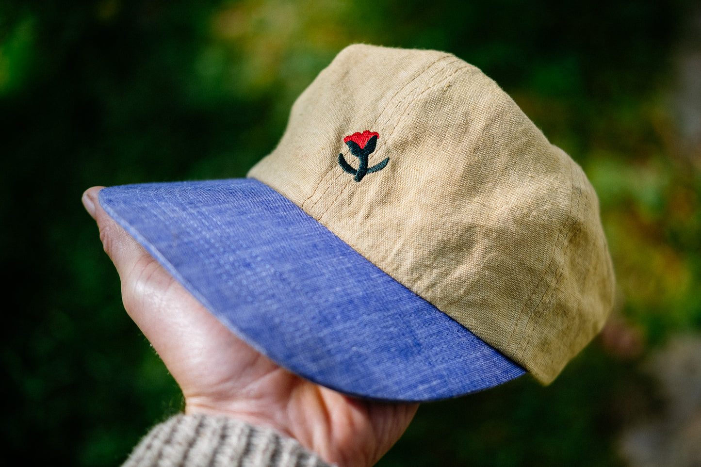 Linen Tulip Cap by BlueLug