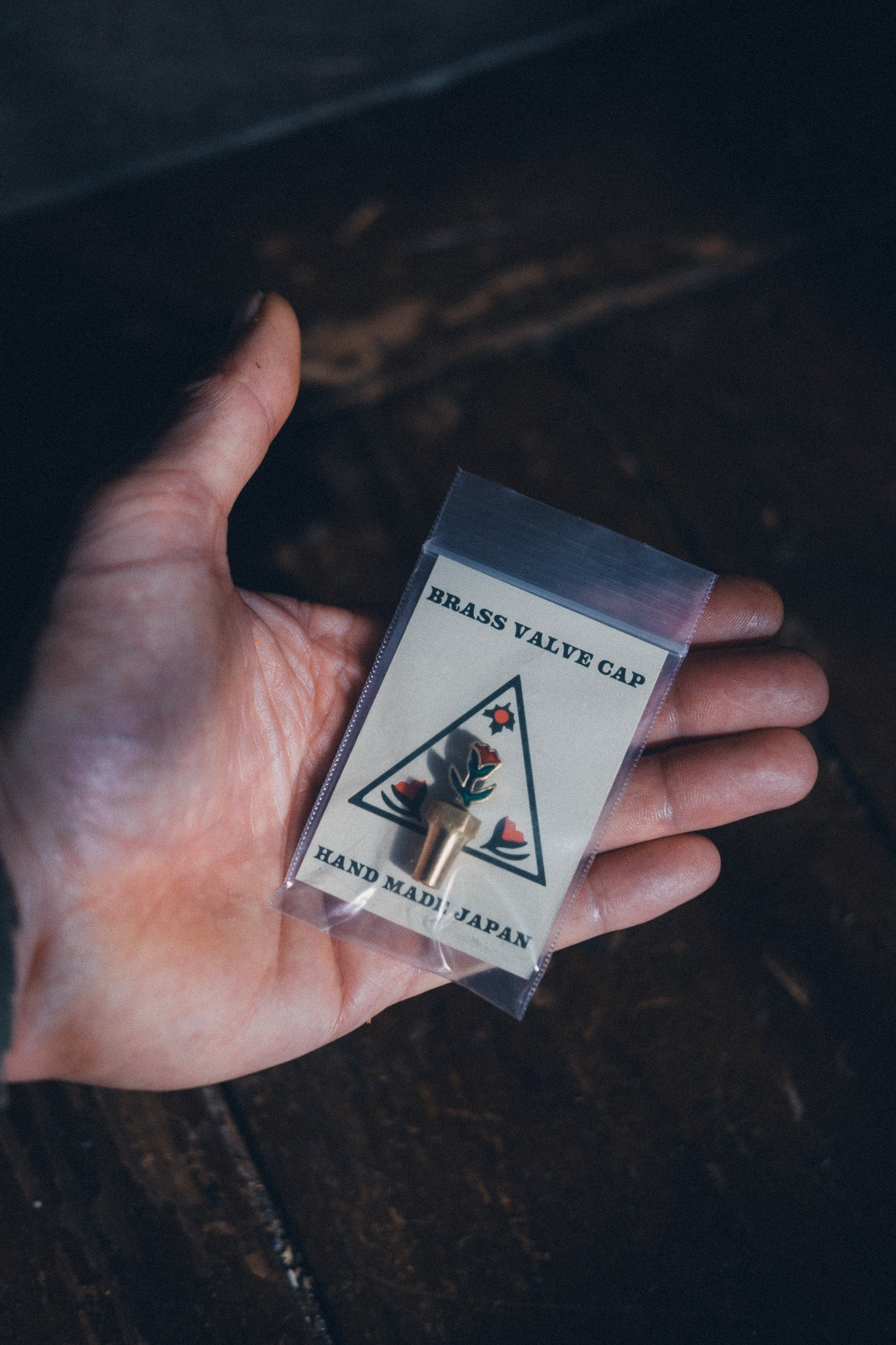 tulip valve stem cap jewelry