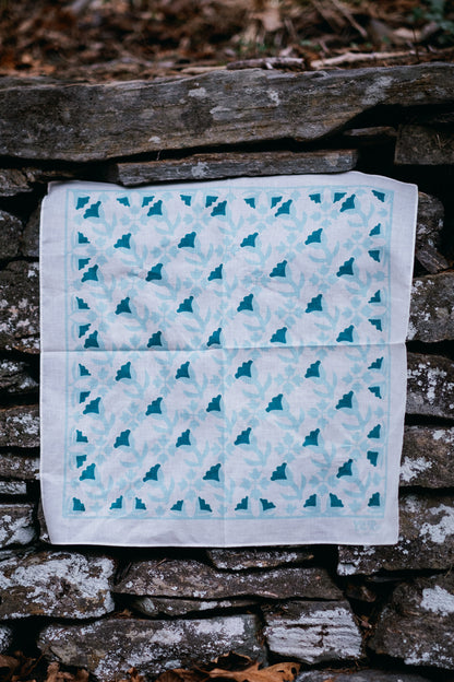 LaRon's Tulips and Holly Bandana