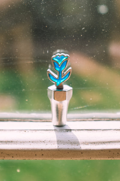 tulip valve stem cap jewelry