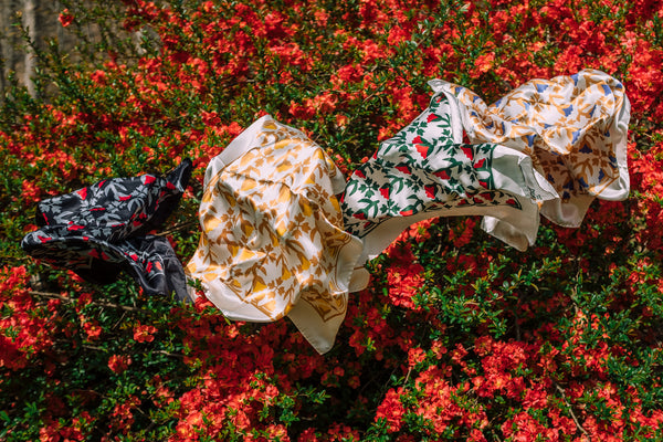 Italian silk scarves