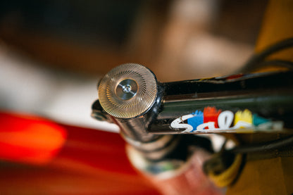 yellow bird stem top caps