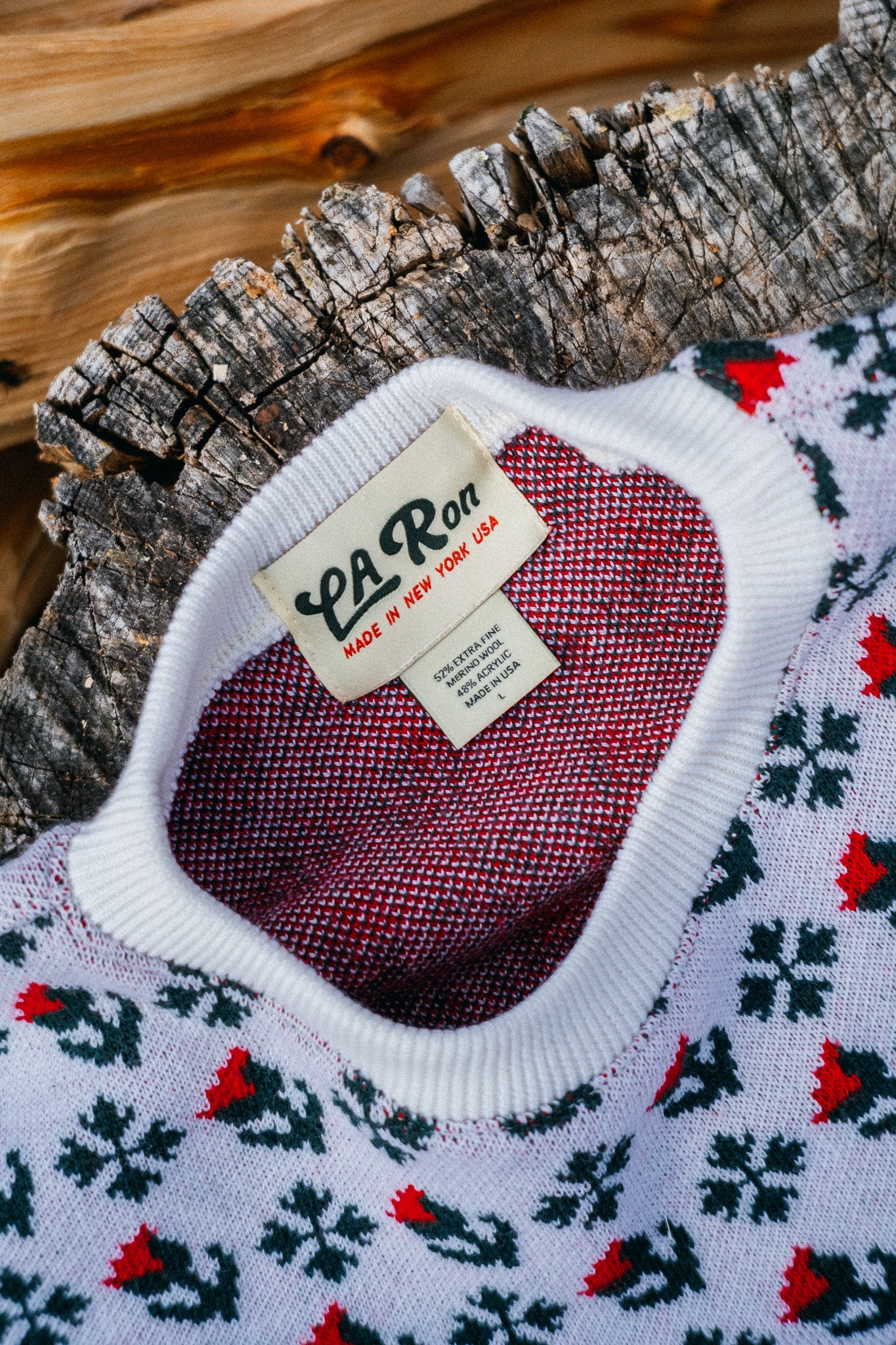 LaRon éSPORT wool sweater