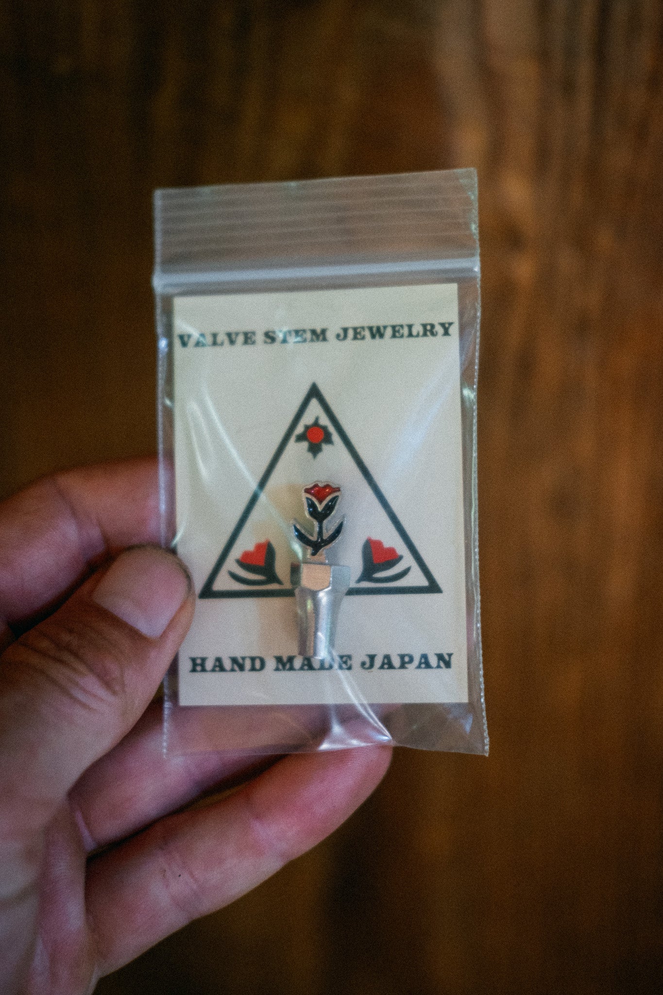 tulip valve stem cap jewelry