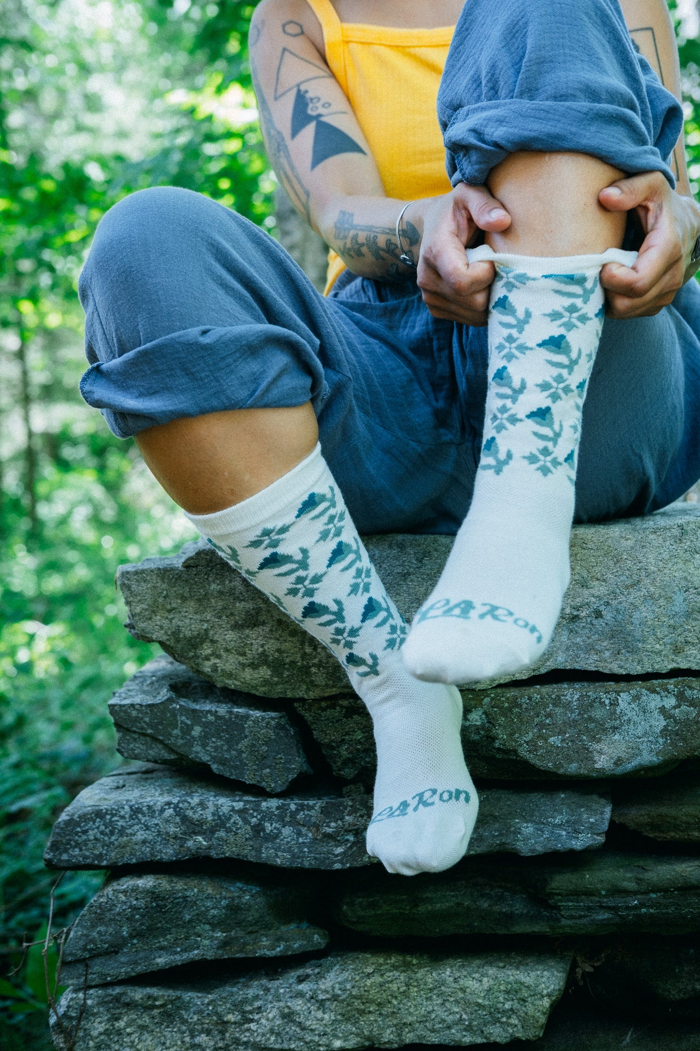 lightweight wool blend socks