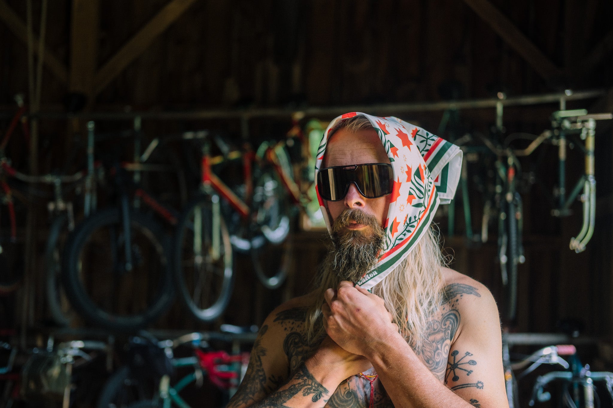 LaRon STAR LILY bandana – Rons Bikes